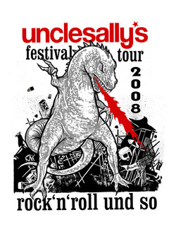 Sally*s Festival Tour Shirt 2008